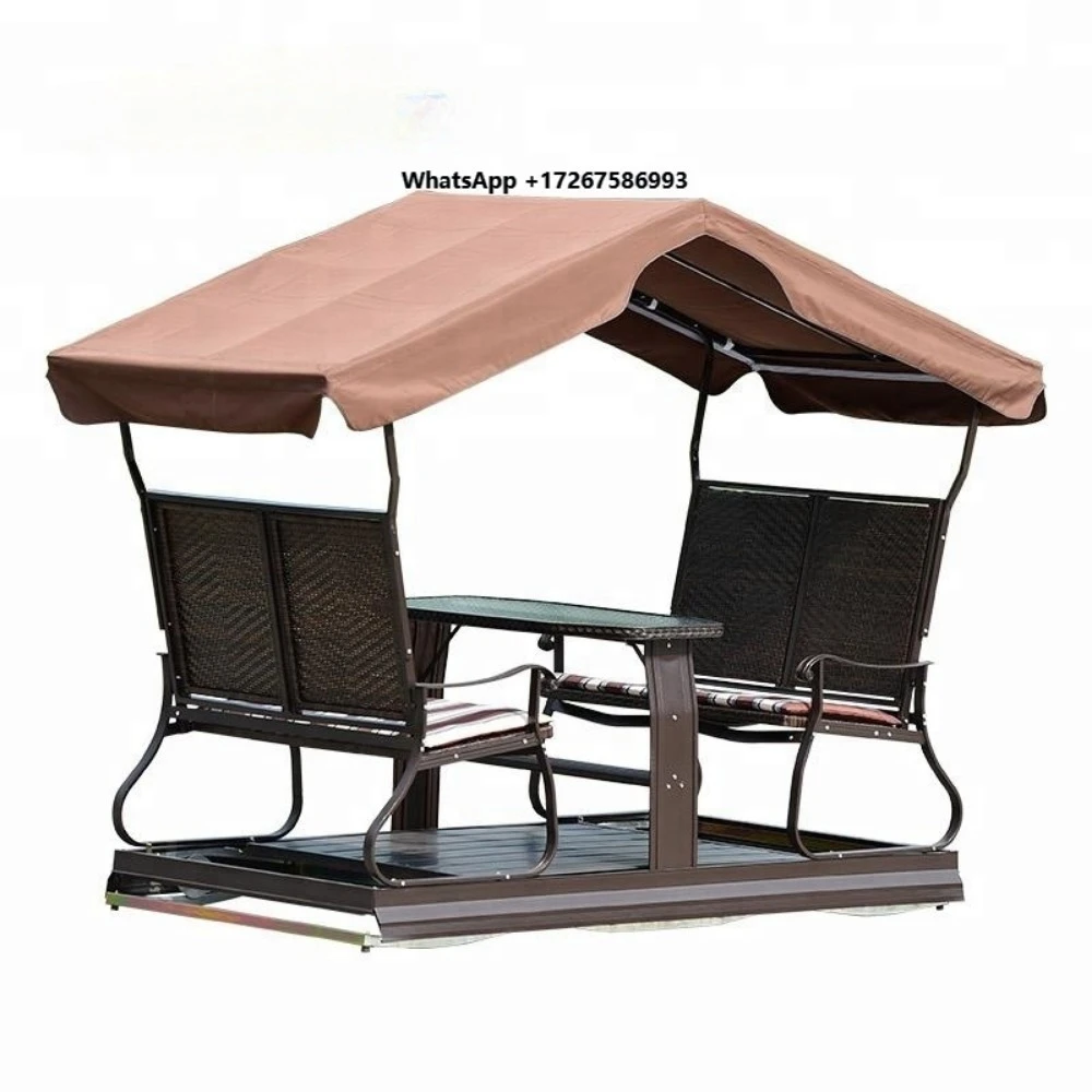 4 Seater Leisure Style Outdoor Glider Rocking Swings Sale
