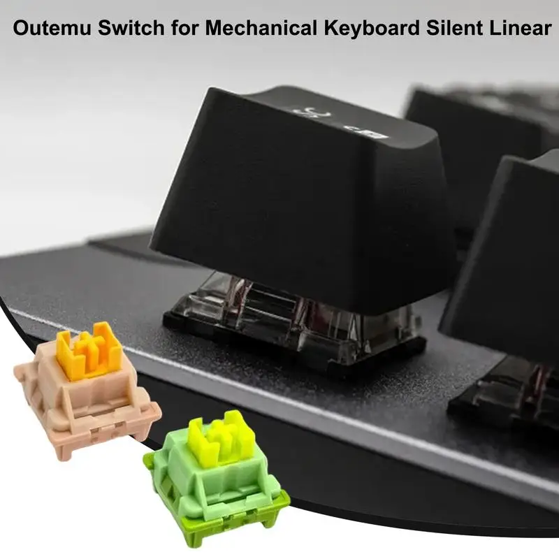 Mechanical Game Keyboard Quiet Switches Silent Switches Silent Shaft Quiet Design Keyboard Switches With 5 Pins For Tablet