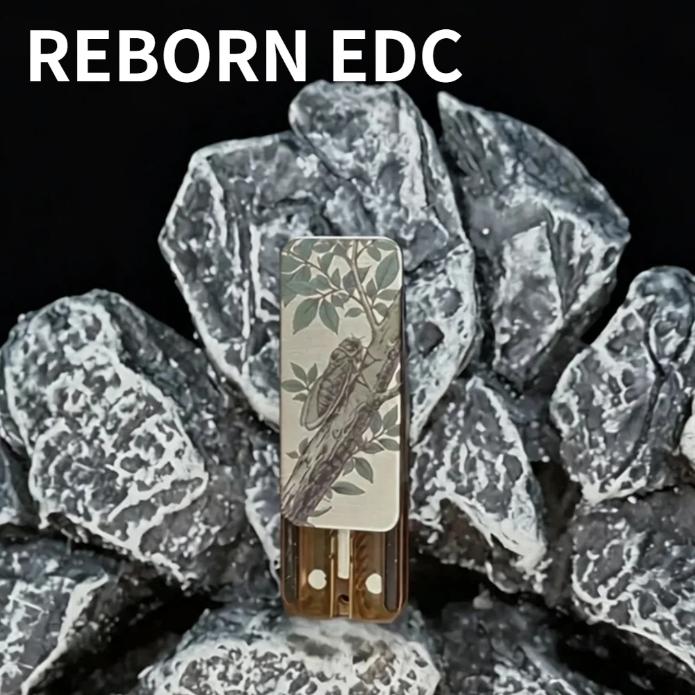 REBORN EDC Summer Cicada PEI Fidget Slider 2026 Guangzhou HARD CORE EDC Expo Fidget Toys For Adults Stress Relief Toy
