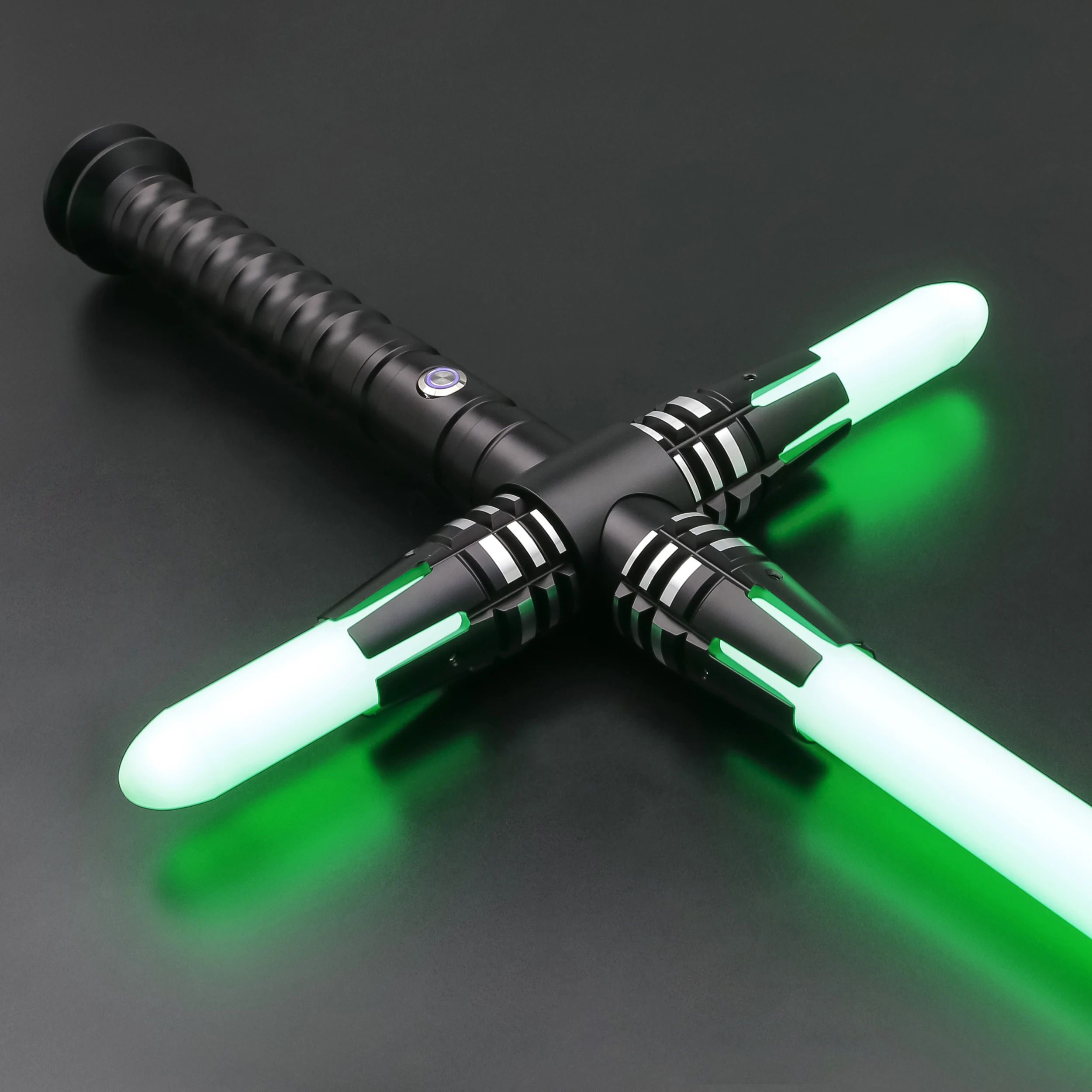 TXQ-Sable de luz C02 de Metal para niños, juguete de oscilación suave de 110CM, láser JEDI brillante, 12 colores, 16 sonidos, juguete de Cosplay,