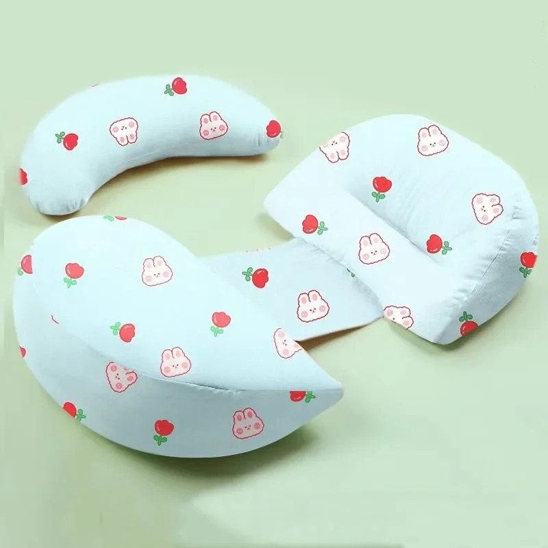 Pregnant Women\'s Pillow Adjustable U-shaped Waist Support Cartoon Pattern Cushion Maternity Pregnancy Side Sleeping Pillow