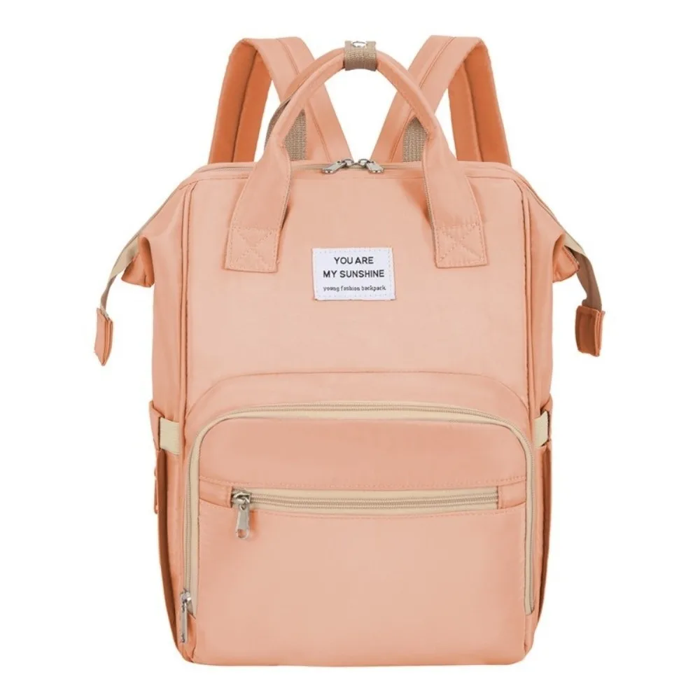 

Portable Mommy Bag Multi-Functional Large Capacity Nappy Backpack Bag Lightweight Foldable Mom's Outting Bag Travel