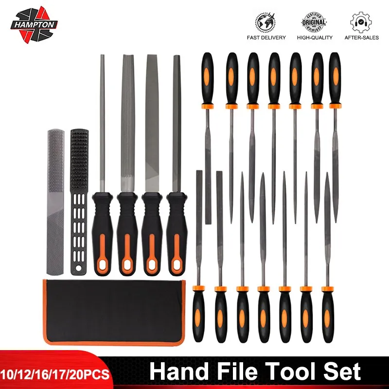 

Hand File Set RASP Needle File For Wood Metal Glass Jewelry Carving DIY Craft Tool Hand Tools 10/13/16/20 pcs