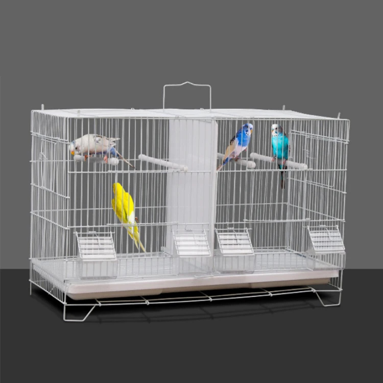 bird cage manufacturer double open door parrot Metal Wire Large Bird Cage Outdoor Iron bird house