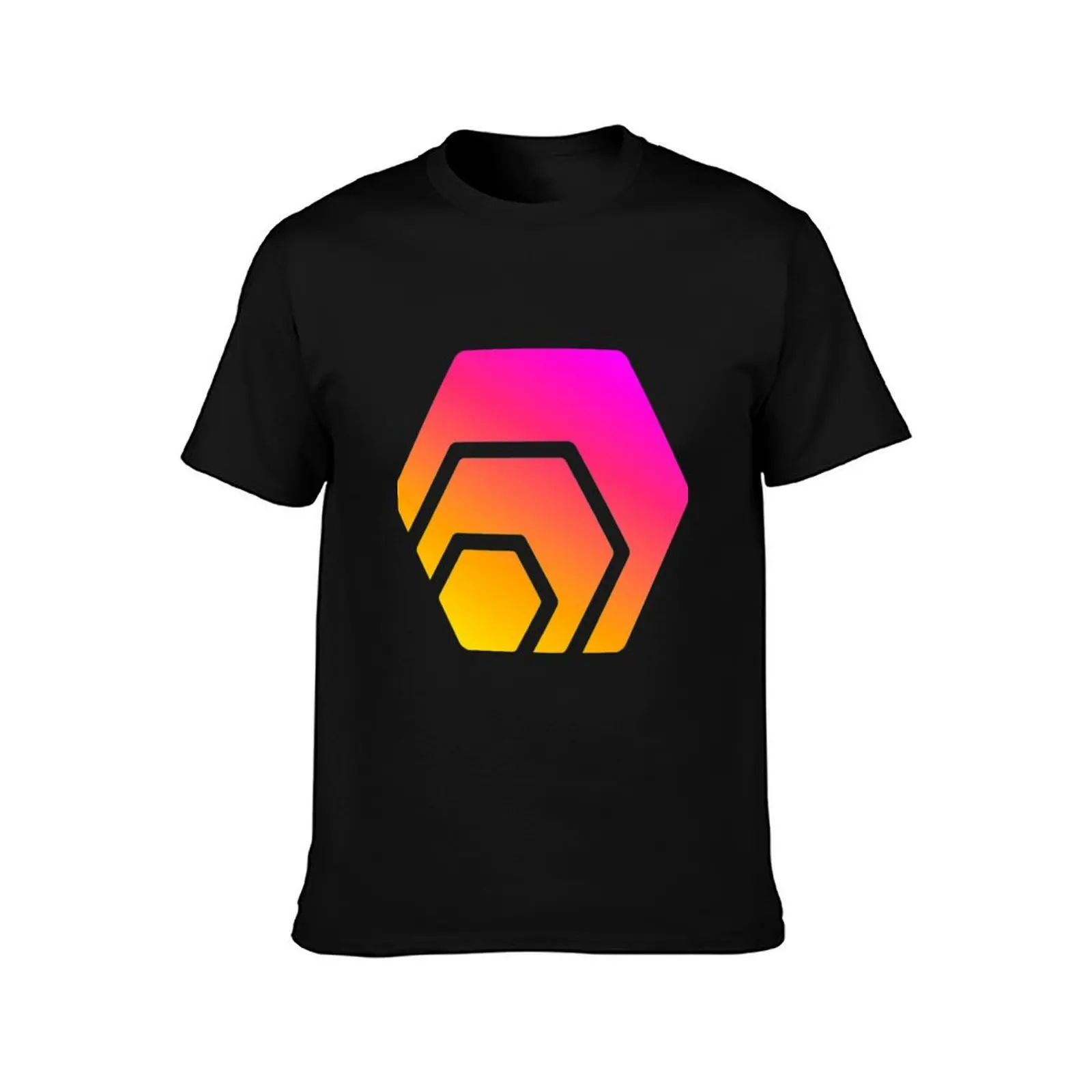 HEX Crypto Hexagon T-Shirt Light Athletic Short Sleeve Tee Shirt