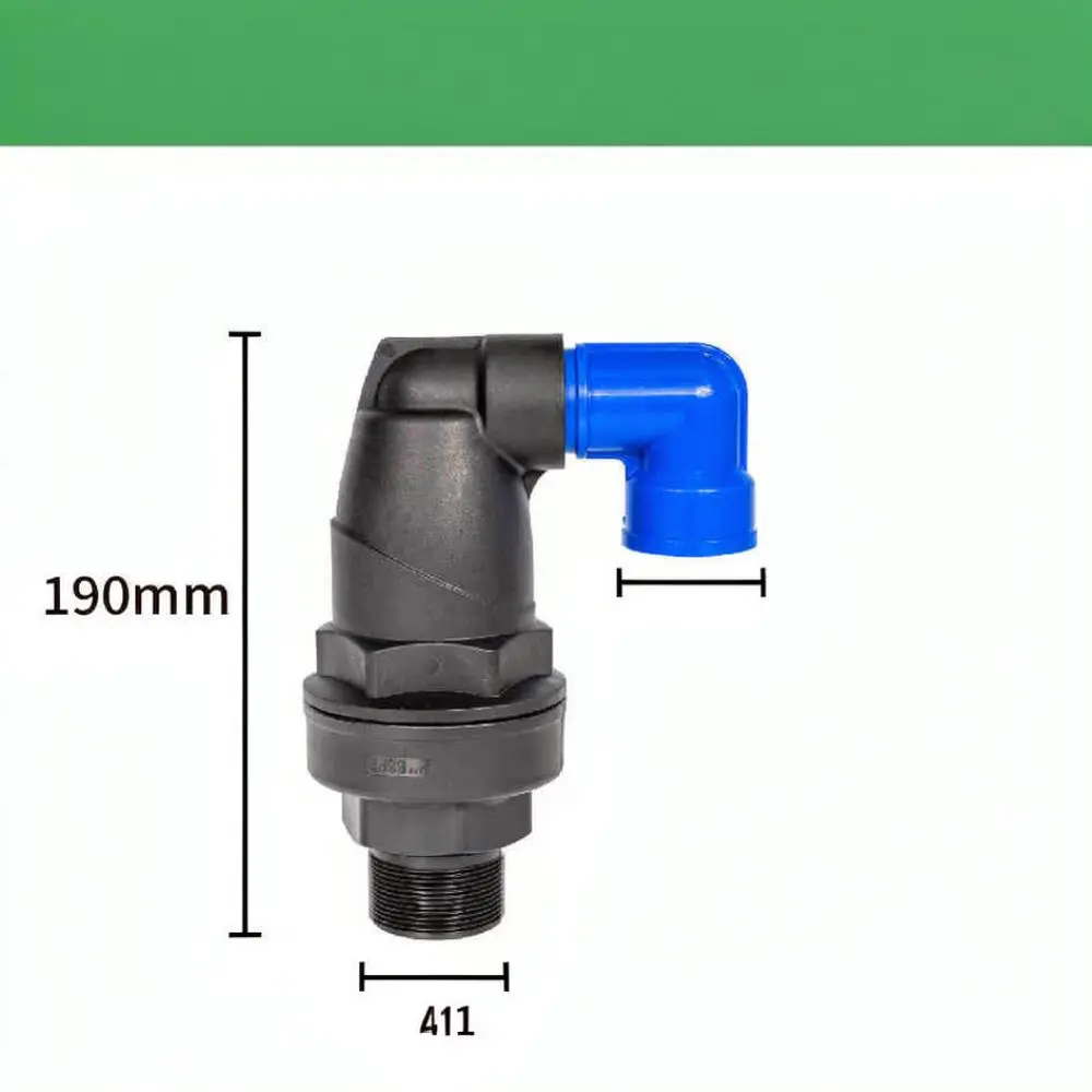 For DFshou Automatic Air Release Valve Irrigation System Pressure Balance Vacuum Breaker Pipe Fitting Water Connector