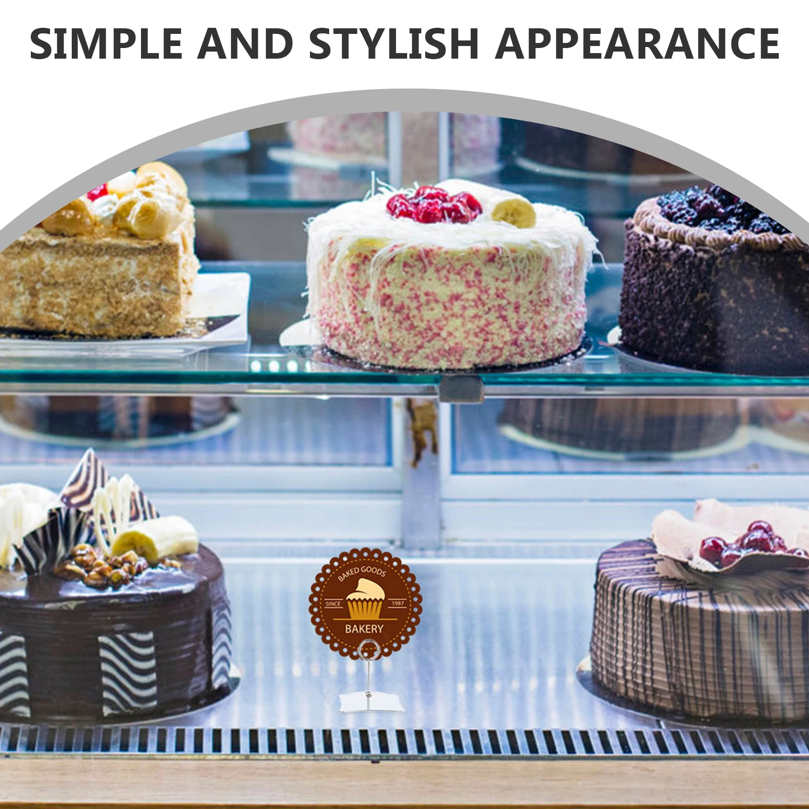 

5Pcs Metal Price Tag Holder Supermarket Clips Non-Perishable Food Sign Holder Price Display Rack Advertising Wire Clip