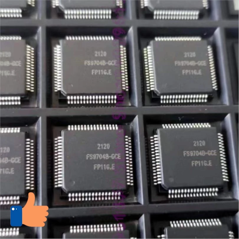 1-10pcs New FS9704B-GCE FS9704B QFP-64 Microcontroller chip