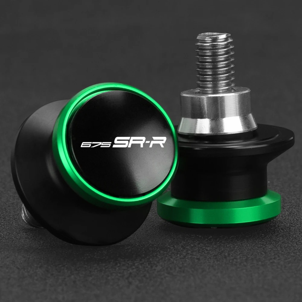Für CFMOTO CF MOTO 675SRR 675 SR-R 675 SRR 675 2024 2025 Motorräder Zubehör 10 MM Schwinge Spulen Hinten Ständer schrauben Sliders