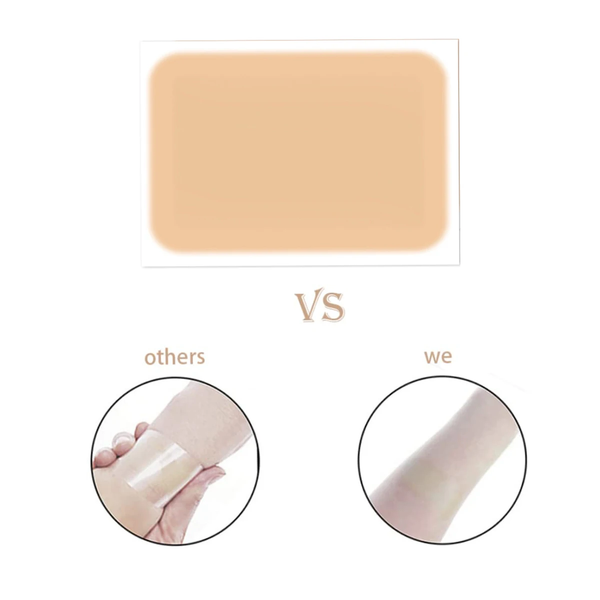 6 قطعة غطاء كامل المخفي الوشم مقاوم للماء ندبة حب الشباب التستر ملصقات الجسم الذراع عيب مؤقت إخفاء أشرطة التستر بقع