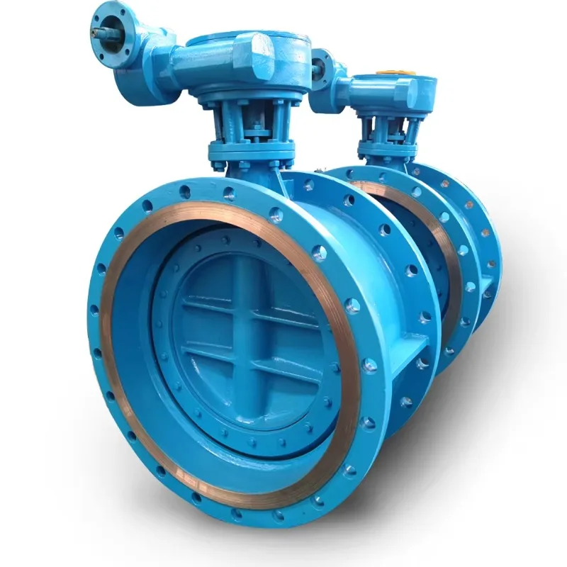 

DN200-DN2000 Flanged Double Eccentric Butterfly Valve EPDM Seal Manufactured EN593 Manual Power Water Gas Oil Media General