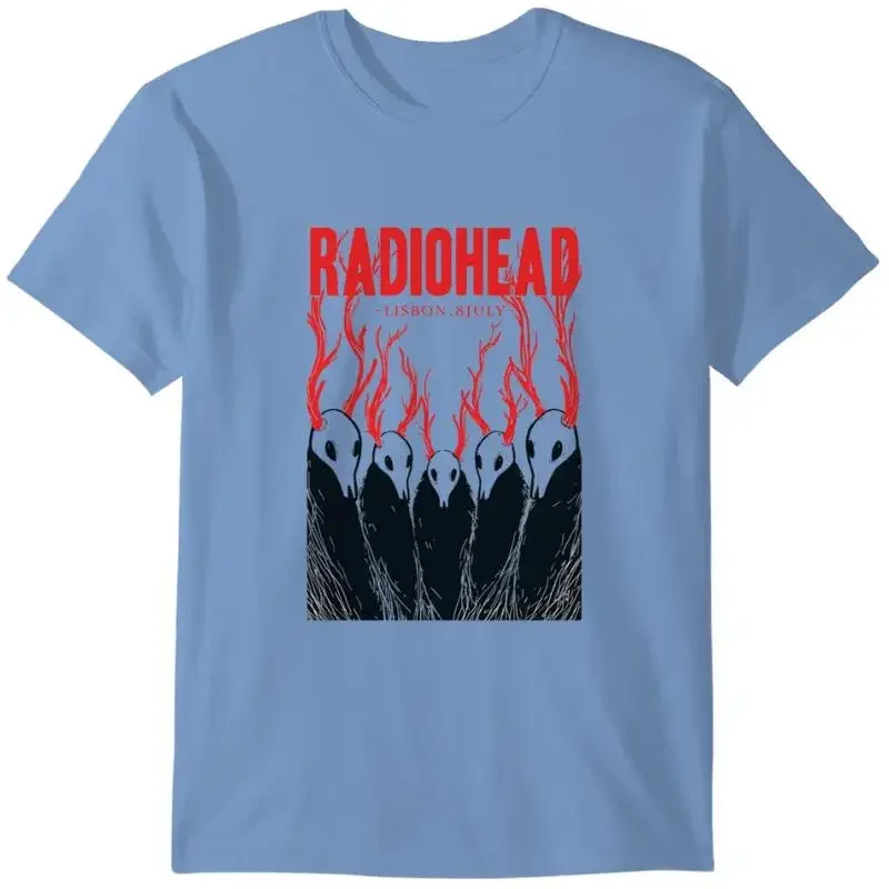 Radiohead Lisbon 8 July Concert Tour 2025 T shirt S 5XL Multicolor