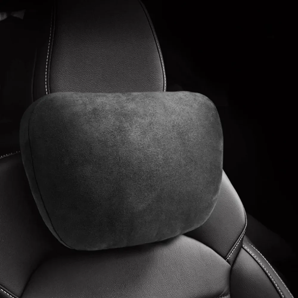 Memory Foam Car Headrest Neck Pillow S Class Support Soft Auto Seat Cushion Universal Adjustable Head Rest Travel Accessory - view 4
