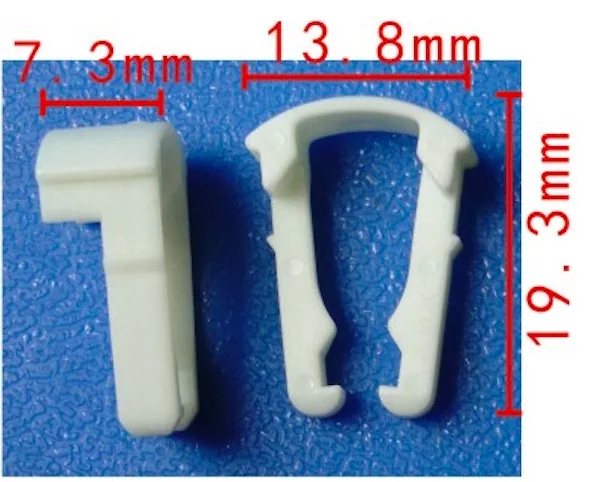 worldgolden 100PCS auto plastic clip Fuel hose retainer for gm 21992748