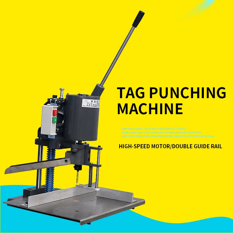 150D Electric Single Head Punching Machine Drill Machine Financial Binding Graphic Perforating Tool for Office Use