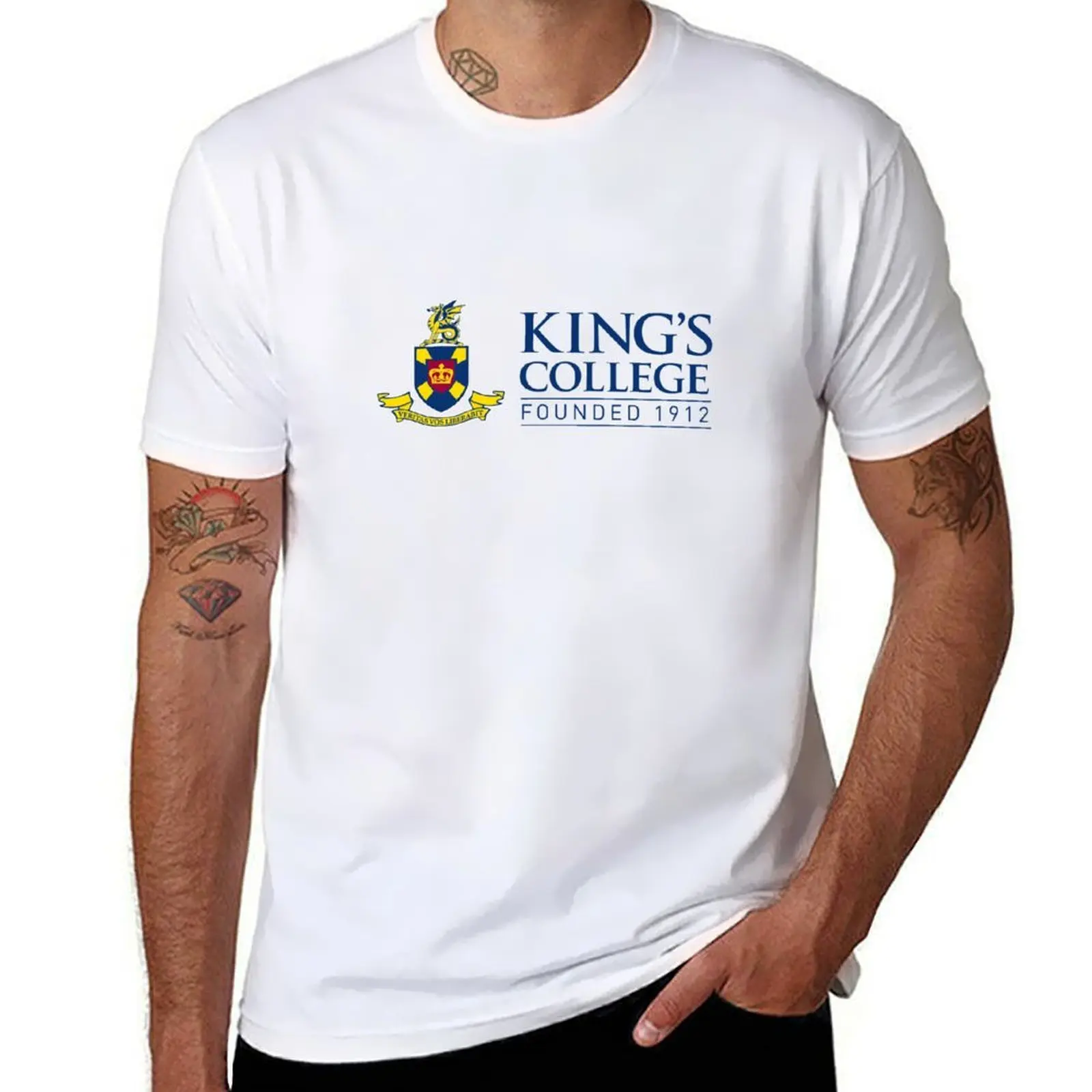 

U of K College Style T-Shirt t shirts for man pack white black cotton t-shirt plain for man package T-Shirt
