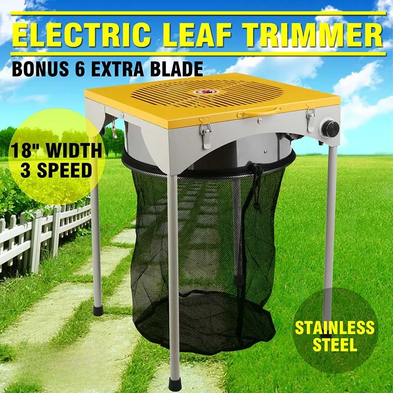 Electric Grass Crusher 60W Hydroponic Electric Lawn Mower Pruning Harvester Weeding Machine Plant Sprout And Leaf Grass