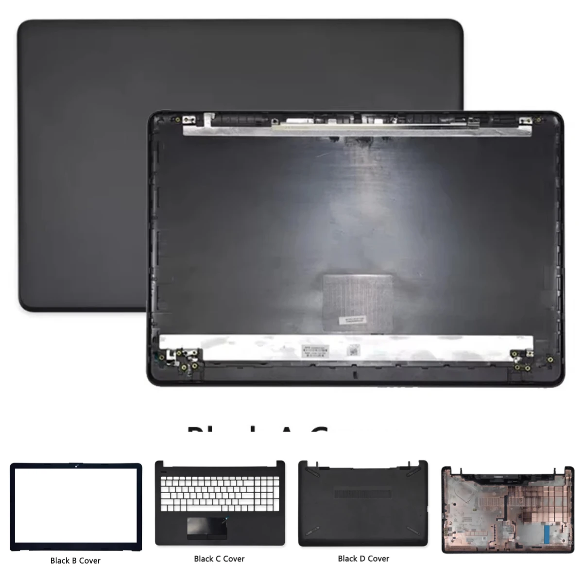 For 15Z-BW 250 G6 255 G6 15-BS 15G-BR 15-BW  TPN-C129 Replace Laptop Screen Back Cover Front Bezel Palm rest Bottom Case