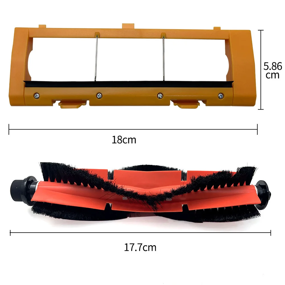 For ABIR X6 X8 Robot Vacuum Cleaner Roller Brush Main Brush Cover Filter Spare Parts Replacement Parts