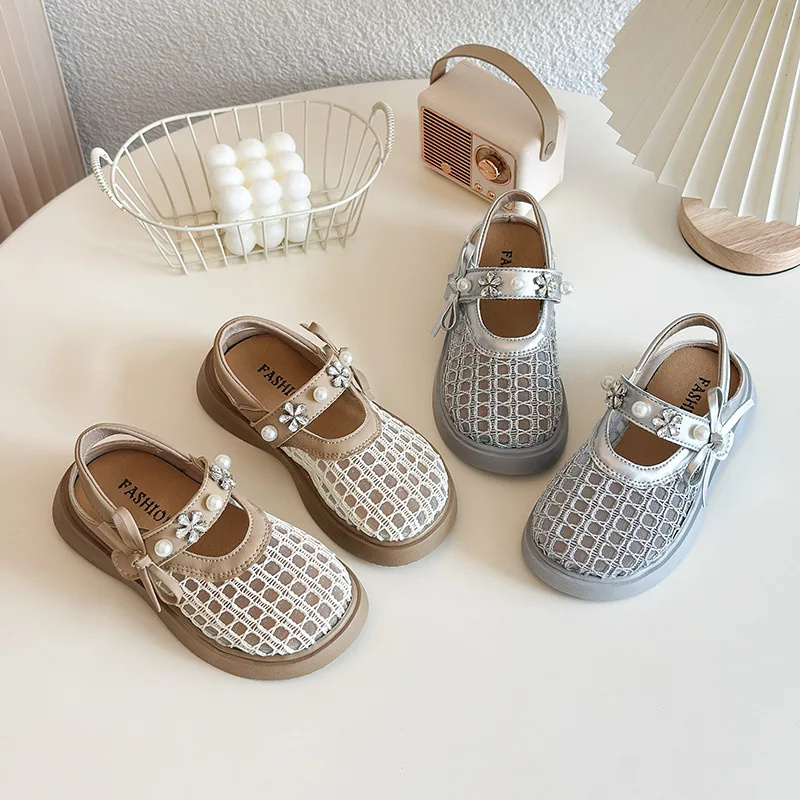 

Zapatos De MujerFashion Girl Shoe 2025Summer New Water Diamond Girl Sandals Повседневная женская обувь на платформе Sweet Mary Jane Shoes여아구 joy