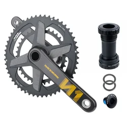 Ultralight Carbon Fiber 11/12 Speed Road Bike Crankset 170mm Crank Double Chainring 50-34T/52-36T/53-39T Bicycle Cranks
