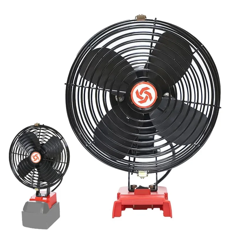 Portátil sem Fio Jobsite Camping Fan 2-velocidade Ventilador de Refrigeração para Milwaukee 18v Li-ion Bateria para Trabalho Interior e Exterior Novo