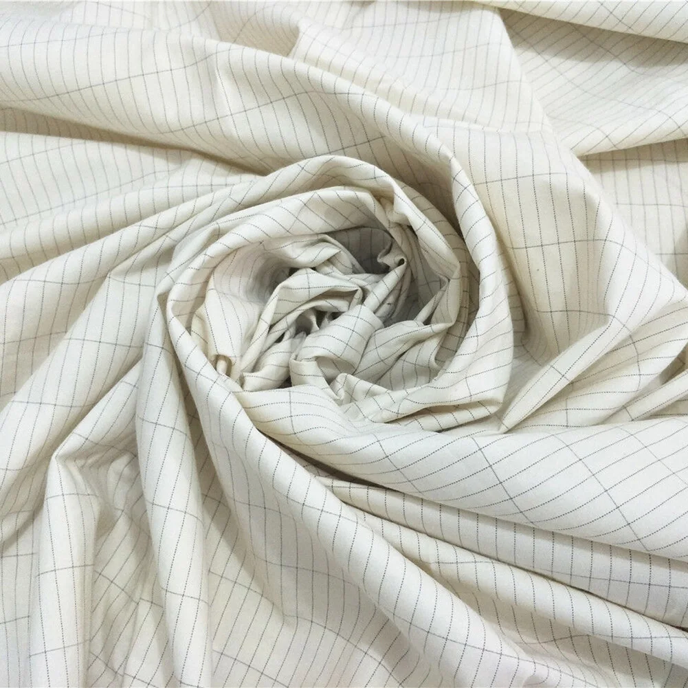 Earthing Silver Fiber Cotton Fabric Anti-static Connecting to The Earth or Ground for Conductive Sheet Pillowcase