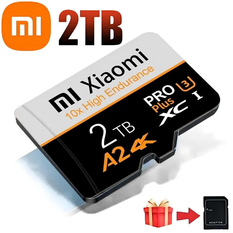 Xiaomi 2TB High Speed Memory Card 1TB 512GB 256GB Class 10 Micro TF SD Card 1TB SD Memory Card For Nintendo Switch Phone/Ps4