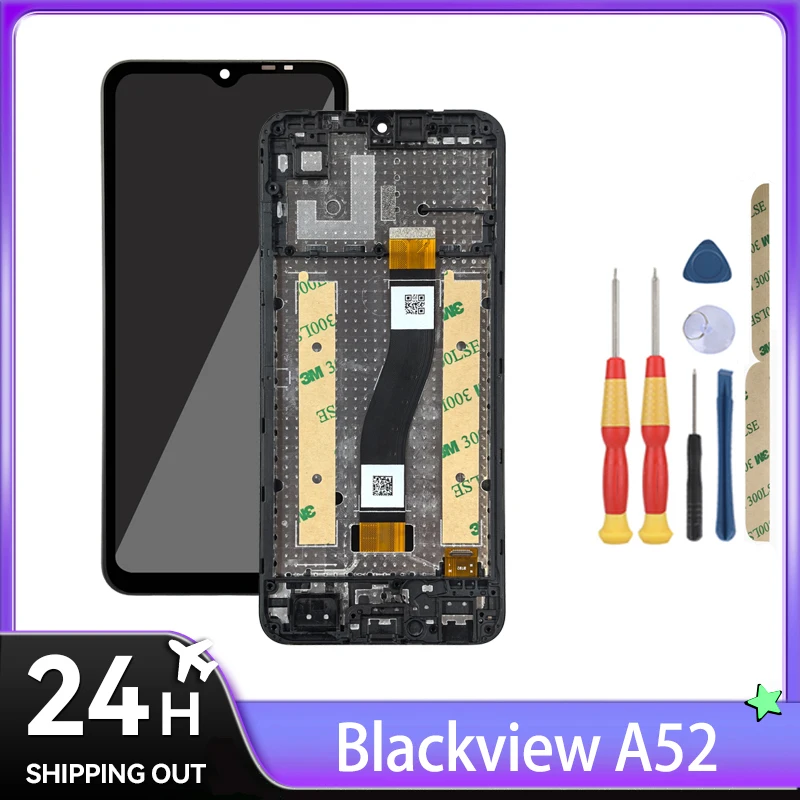 For Blackview A52 Oscal C80 LCD Display + Touch Screen With Frame Full Assembly Mobile Phone Replacement Parts With Tools