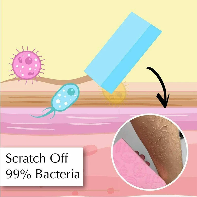 Baby Bath Sponge Non Rub Bath Towel Rubbing Sponge Body Skin Shower Massage Bath Clean Children Dead Skin Remover Washing Tools