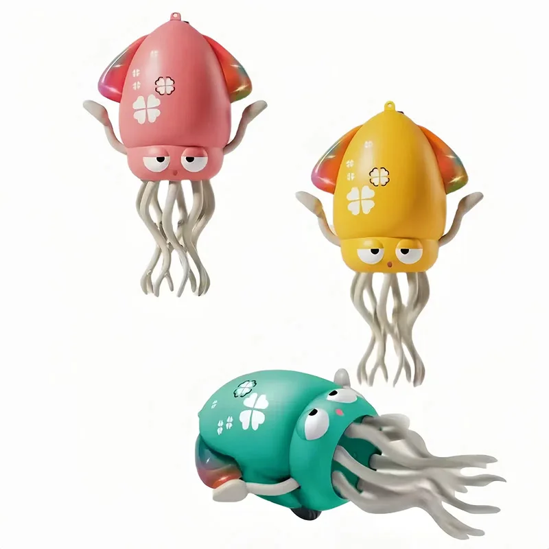 Electric Dancing Octopus Toy Crawling Dancing Automatic Obstacle Avoidance Octopus Sensor Toy Creative Magic Crazy 8-Leg