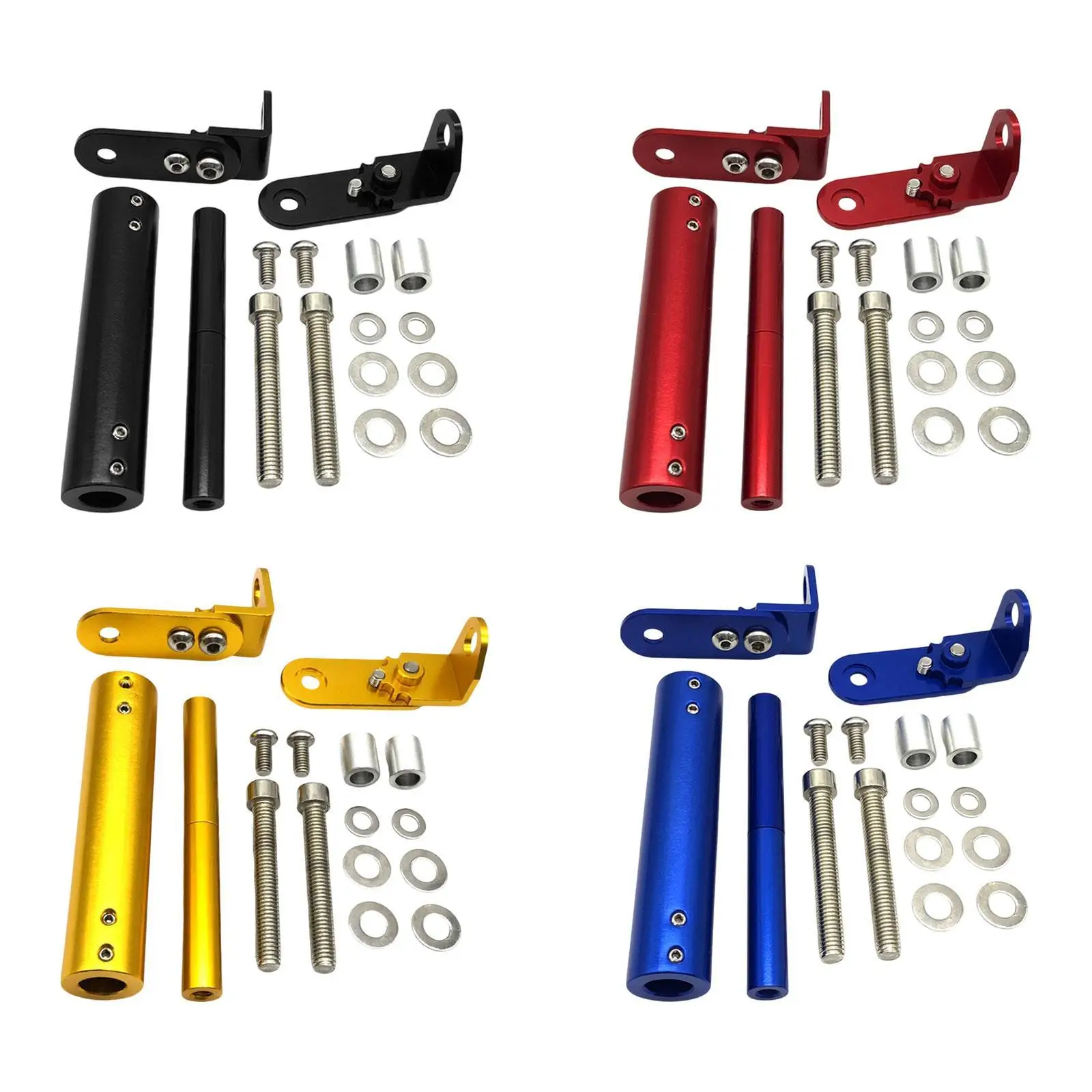 

Кронштейн для навигационного крепления мотоцикла, прочные фитинги, регулируемые запасные части, аксессуары для мотоциклов, удлинитель держателя телефонной планки