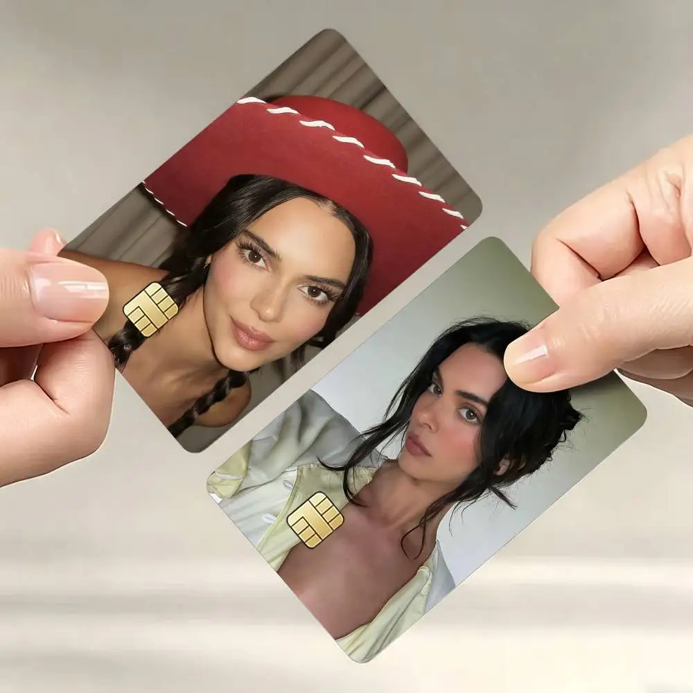 

K-Kendall Jenner The Supermodel Sticker Decoration Creative Bank Card Bus Metro Waterproof Sticker