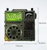 ポータブル航空バンドラジオ受信機,エアFM, MW, SW,短波,VHF, UHF, WB,マルチバンド,オリジナル,5000mAバッテリー,HRD-C919 6