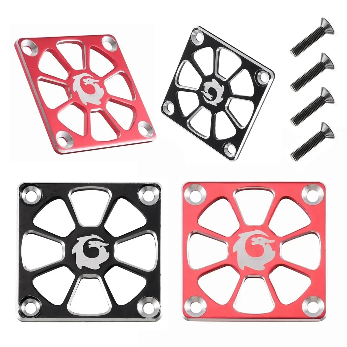 CNC Metal Guard Cooling Fan Protective Cover 30mm 40x40mm Fan for RC Car Boat Aircraft Helicopter Motor ESC Upgrade Accessories