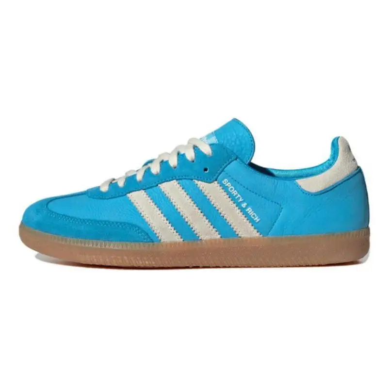 Adidas Sporty & Rich X Samba OG 'Blue Rush' Sneakers shoes IE6975