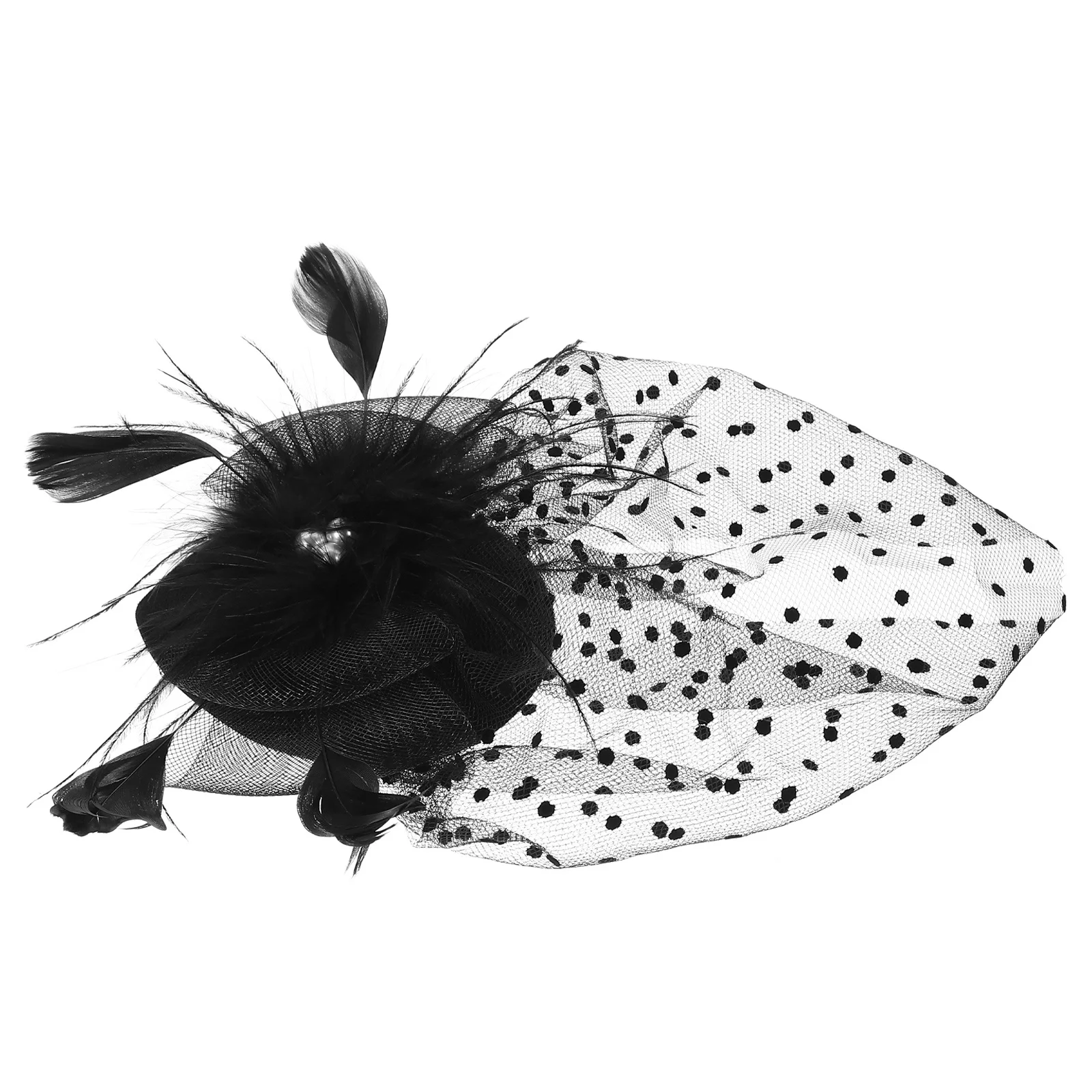 

Pearl Decor Women Fascinators Hat Lightweight Banquet Headpiece Wedding Bridal Hair Accessories Tea Party Fascinators Hat