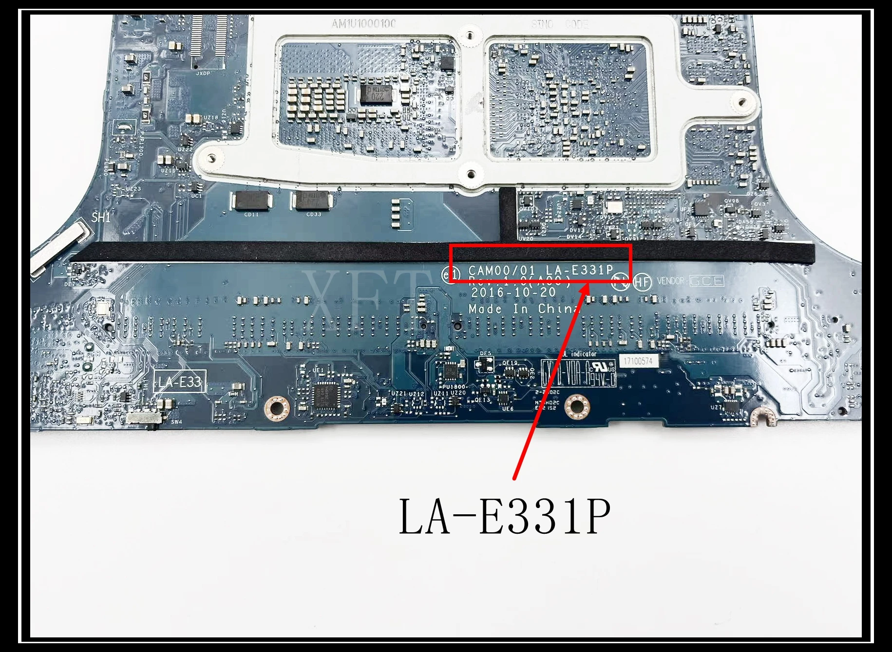 LA-E331P untuk Dell XPS 15 9560/Latitude 5520 Motherboard Laptop - Main Image