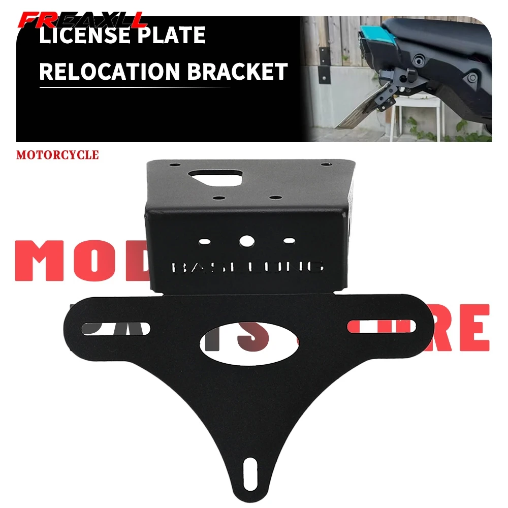 License Plate Holder Bracket Motorcycle For Honda MSX 125 MSX125 GROM 125 2022 2023 2024 Rear Tail Tidy Fender Eliminator Kits