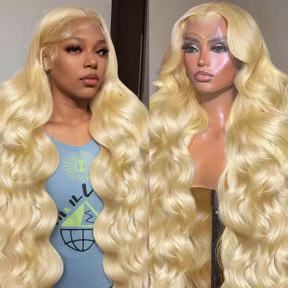 

42 Inch hd lace frontal wig 13x6 Body Wave Blonde human hair wigs 200 Density 13x4 HD Lace Honey Blonde Human Hair Wig For Women