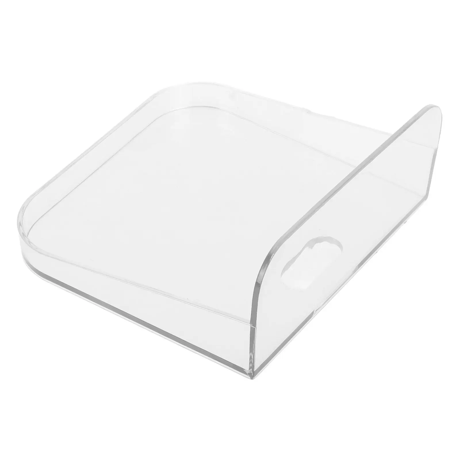 No-Drill Clear Floating Wall Mount Shelf for Security Camera Baby Monitor Small Decorative Storage Holder Easy Install