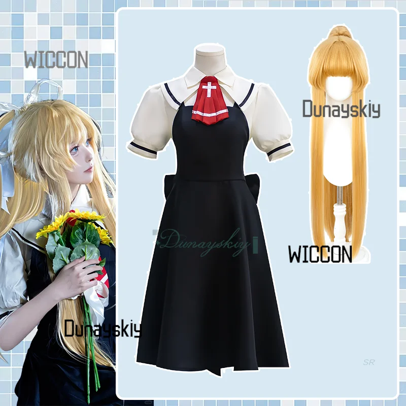 

Kamio Misuuuzu Косплей Костюм Платье Парик JK Юбка Школьная Форма Игры Женщины Хэллоуин Карнавальный Костюм