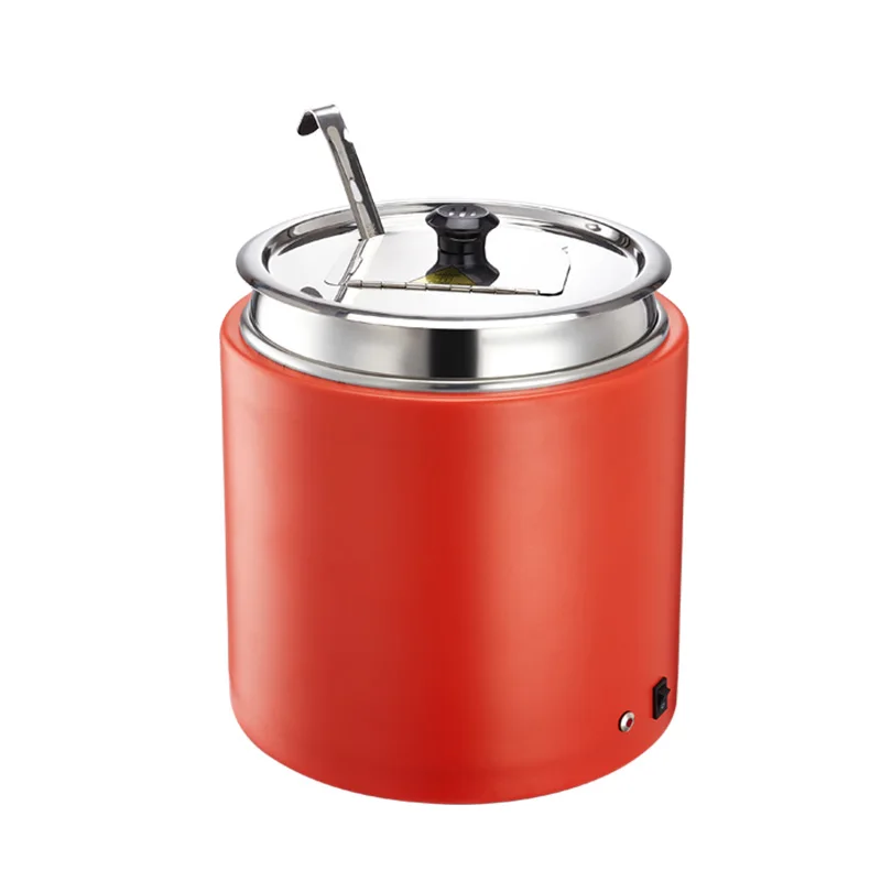 Auto aquecimento de ar elétrico cozinha panelas caçarola aquecedor de alimentos caçarolas de aço inoxidável e pratos de cozinha