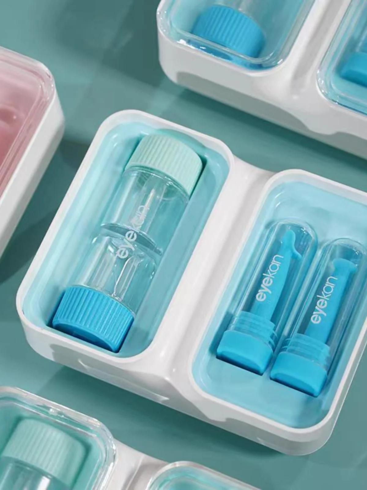 

Жесткий футляр для контактных линз, присоски RGP, коробка для хранения партнера, аксессуары для очков, средства по уходу Eyekan