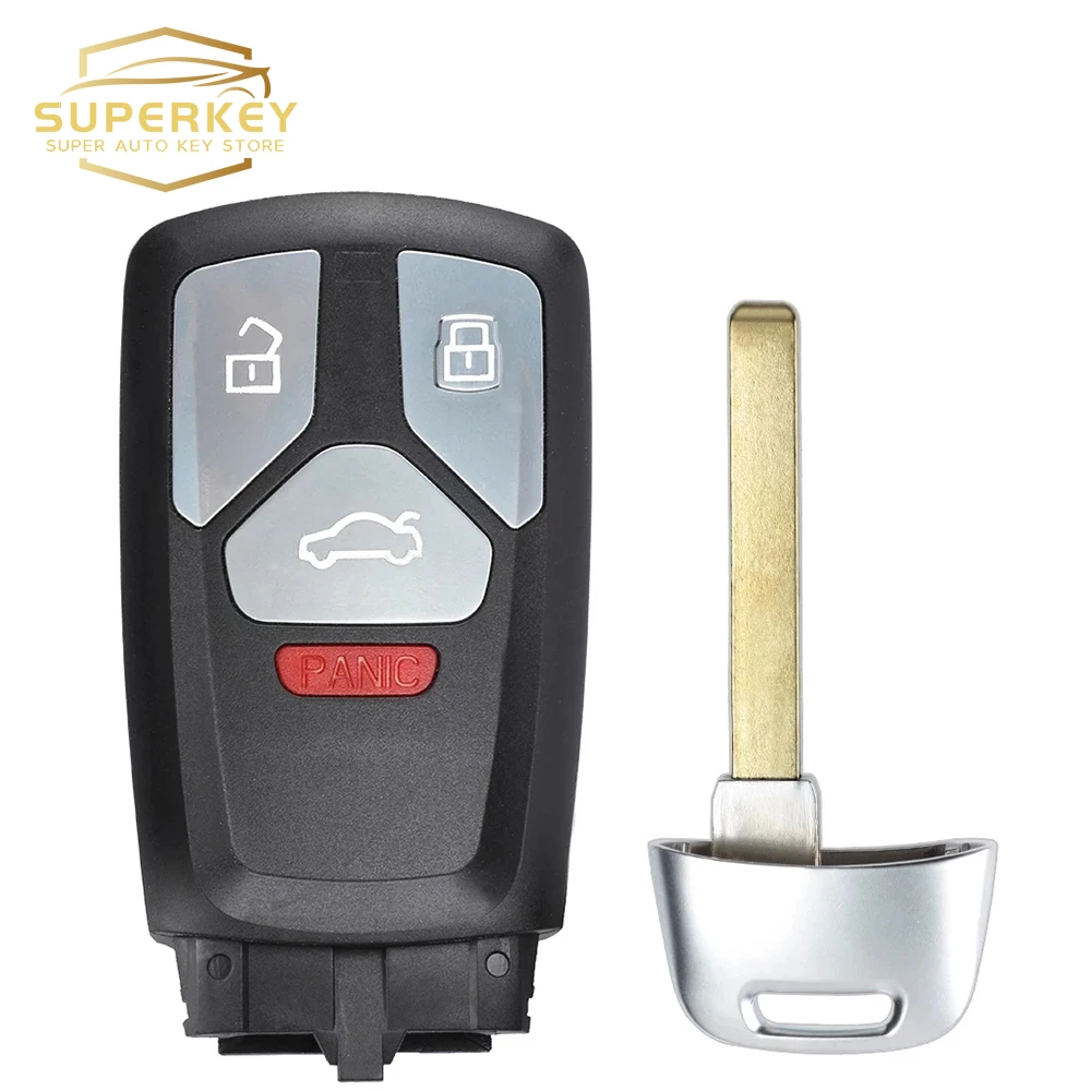 SUPERKEY NBGFS14P71 inteligentny klucz samochodowy 315MHz Keyless Go wejścia dla 2016 2017 2018 2019 Audi A4 A5 SQ5 Q5 TT Quattro 8S0 959 754 AL