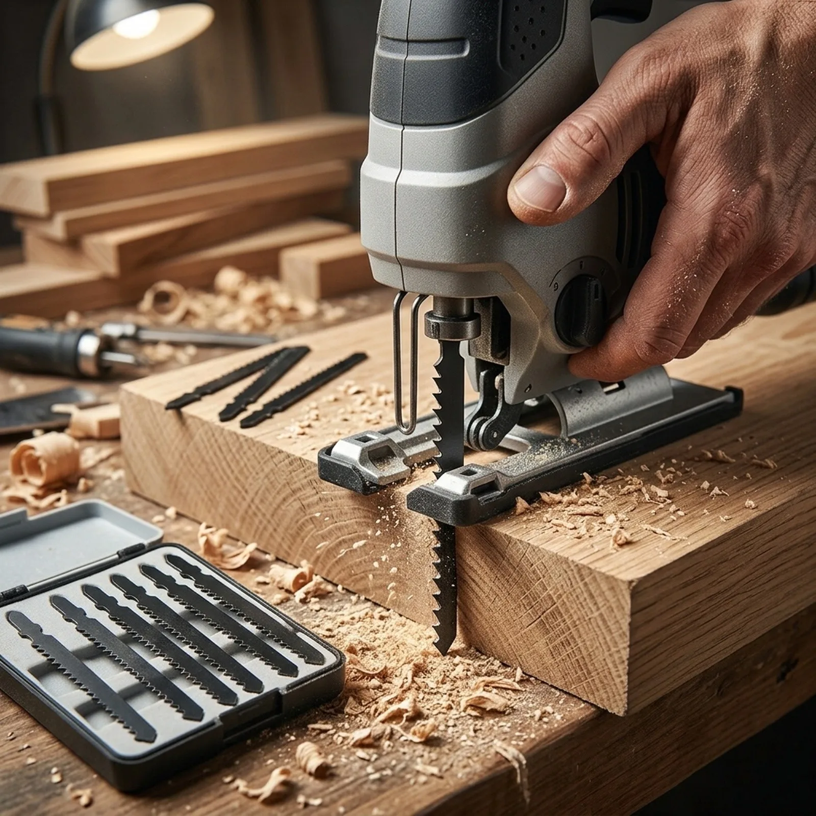 6pcs T-Shank Jig Saw for blades for T744D Fit 180mm Length 150mm Tooth Section 4mm Tooth Pitch 10mm Width for Wood and Board