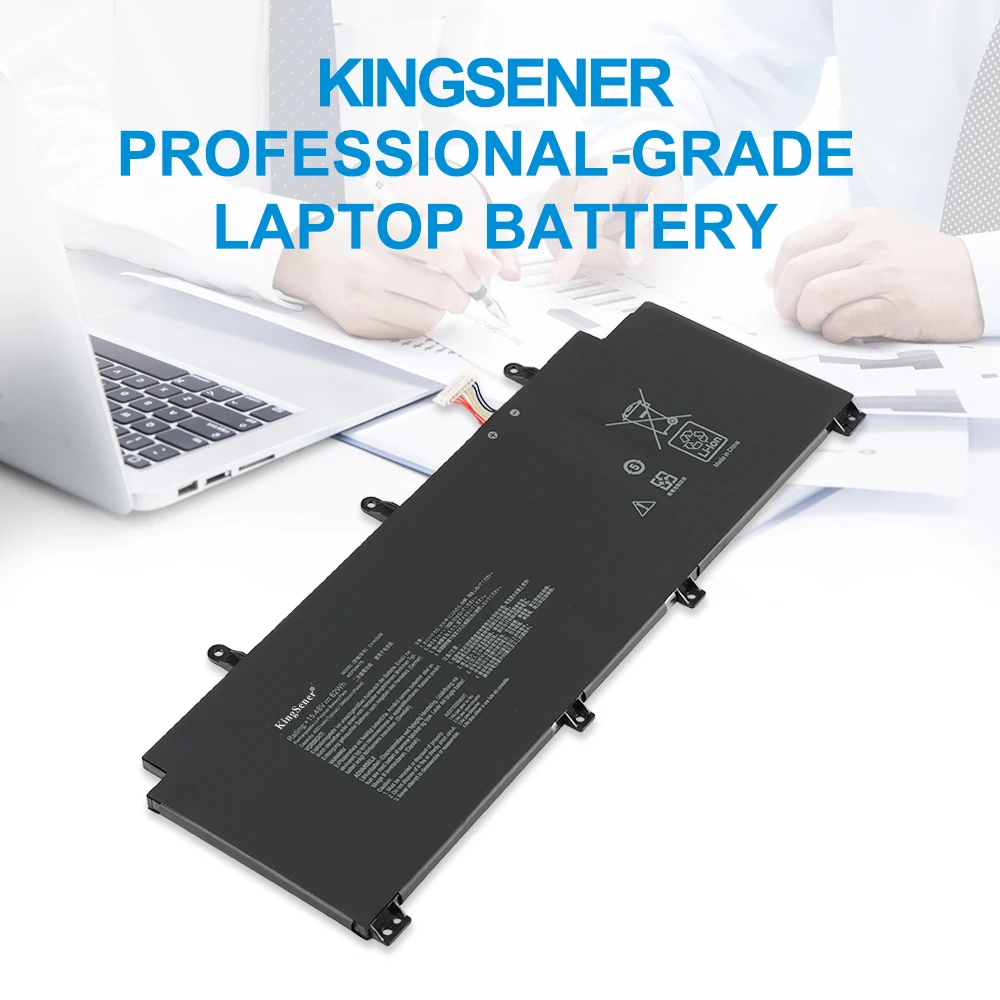 KingSener Replacement C41N2009 Battery For ASUS ROG Flow X13 PV301 PV301QH GV301 GV301Q GV301QC GV301QE GV301QH GV301RA GV301RC