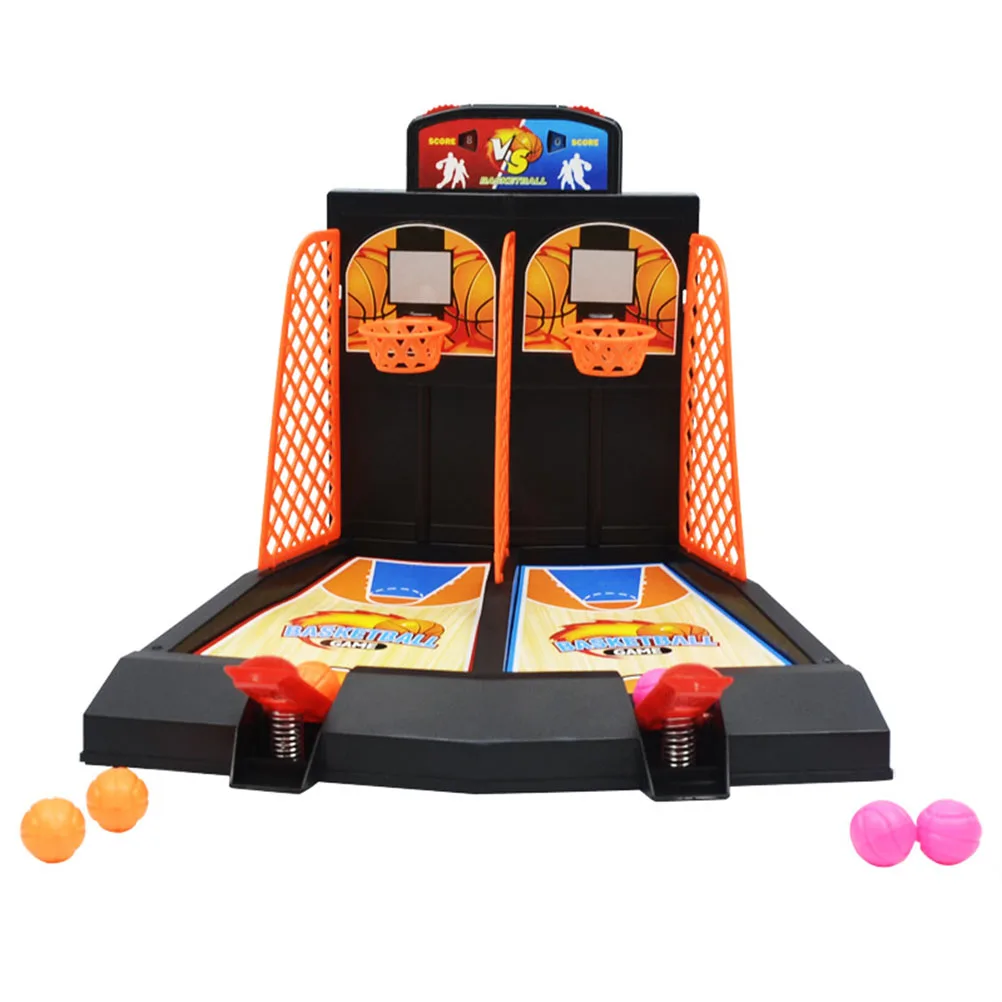 

Finger Shooting Machine Mini Basketball Table Game Toy Toys for Kids Catapult Tabletop