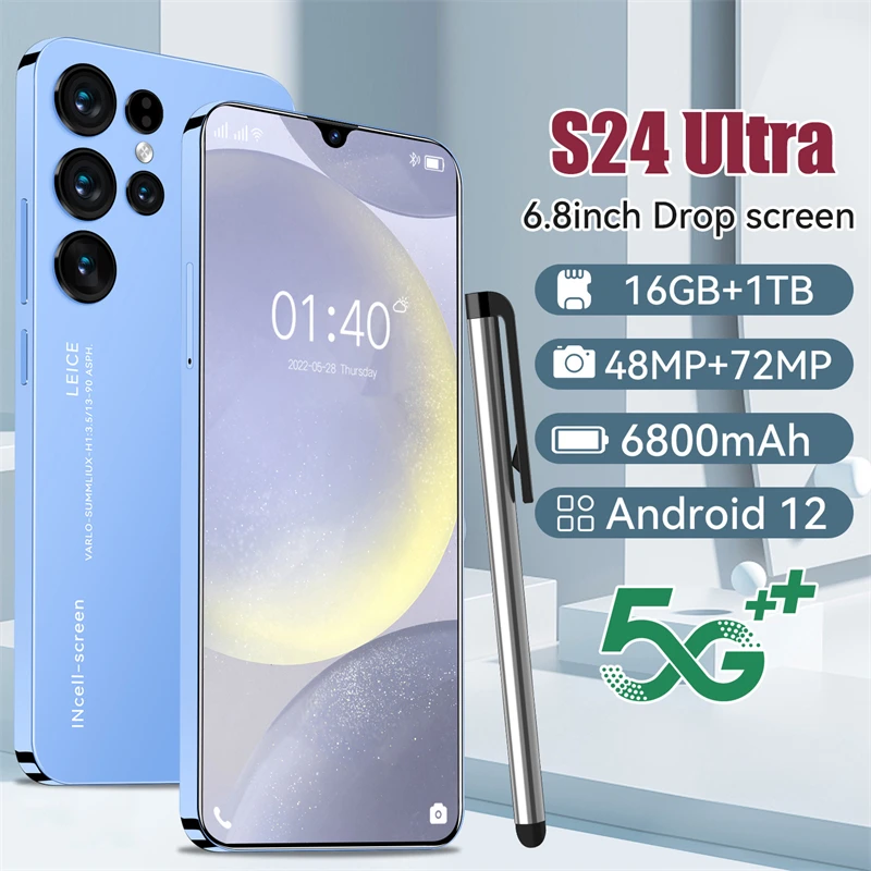 Para S24 Ultra 2026 pantalla LCD de alta calidad 7,3 pulgadas pantalla LCD para teléfono inteligente pantalla táctil teléfonos móviles pantalla AMOLED dinámica