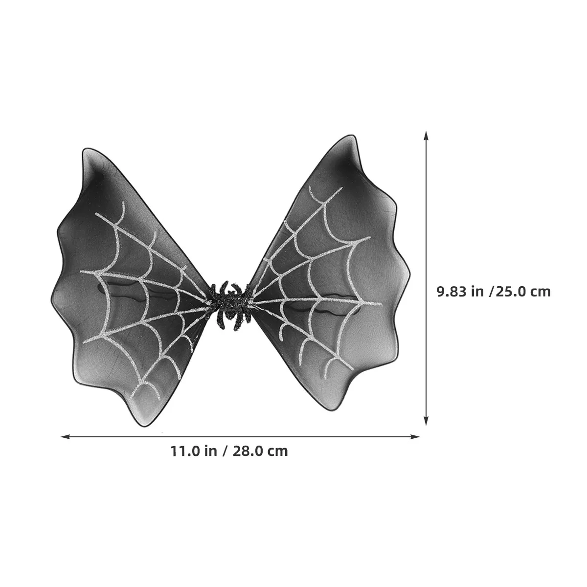 4-delige vleermuis-hoofdbandset, kostuumaccessoires, danskleding voor rok, chique